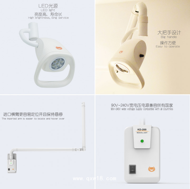 21W掛壁口腔門診婦科檢查手術耳鼻喉寵物美容醫(yī)用檢查燈