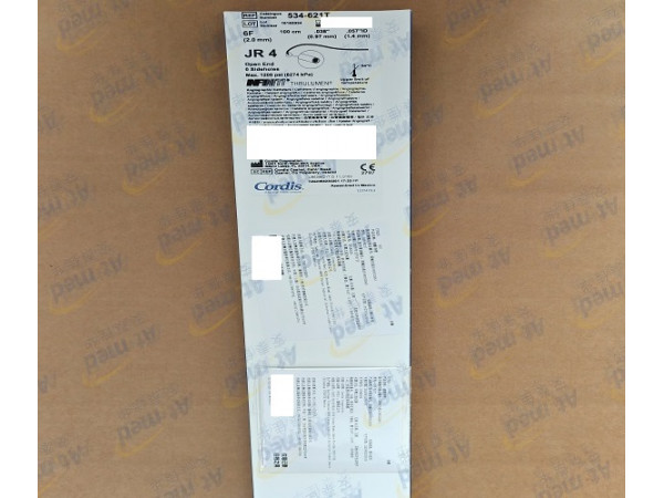 強(qiáng)生 造影導(dǎo)管左4.0 534-621T 6F-100CM