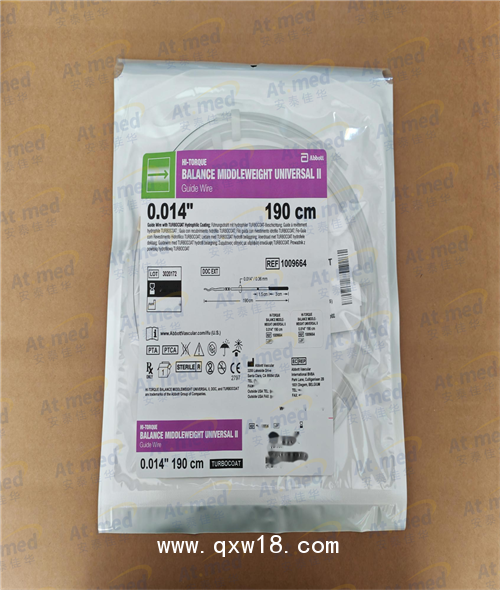 雅培 心臟介入導(dǎo)絲導(dǎo)絲（紫寶馬）1009664