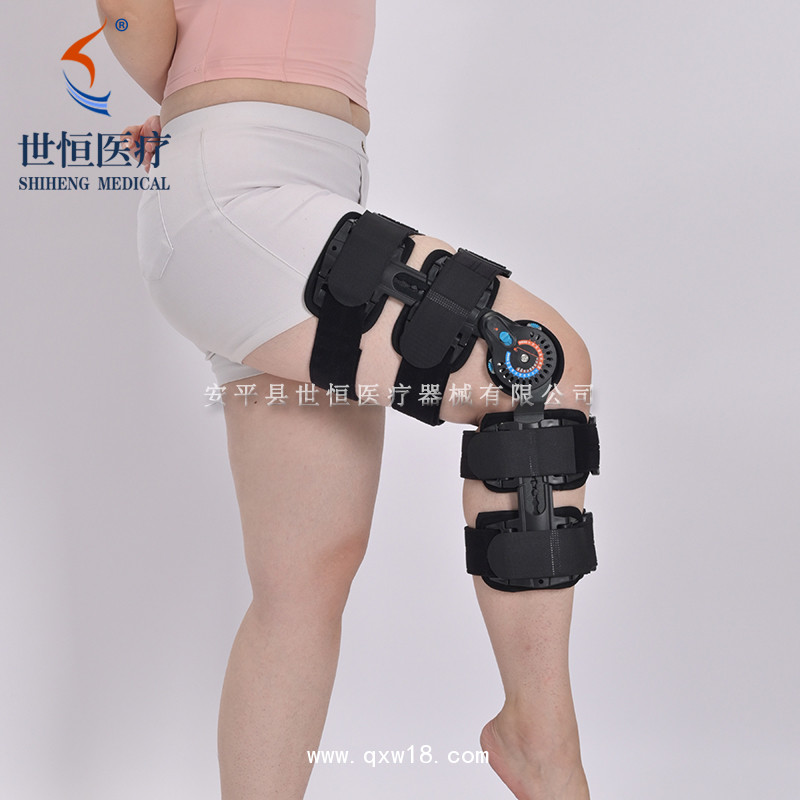可調(diào)式膝關(guān)節(jié)固定支具 膝部固定下肢支具