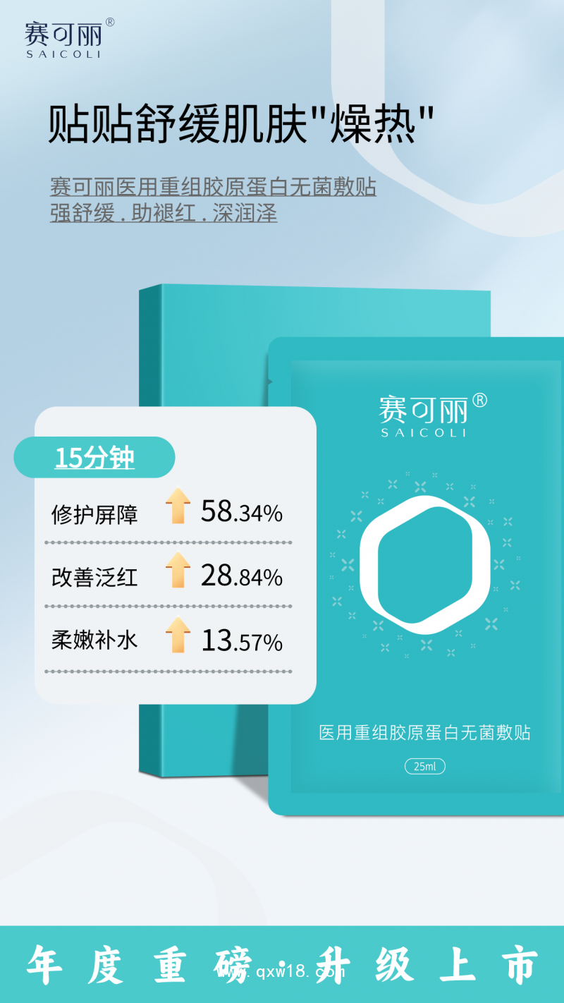 賽可麗醫(yī)用重組膠原蛋白無(wú)菌敷貼