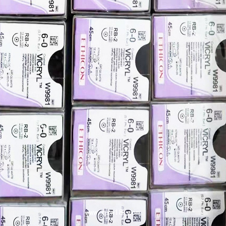 非吸收性縫合線帶針