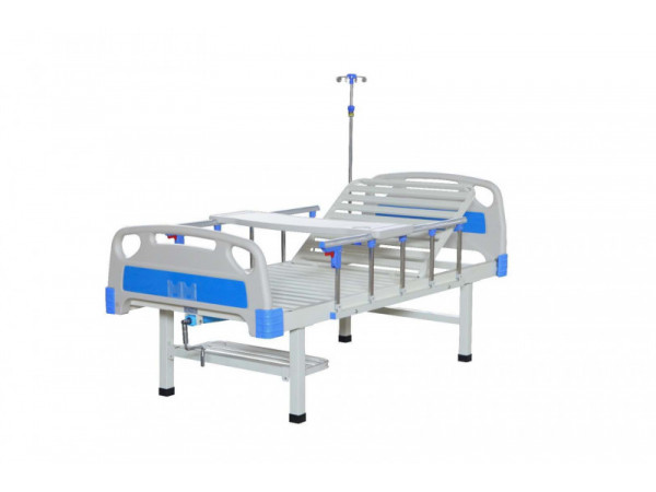 方管單搖護(hù)理床，醫(yī)療床，手搖式病床