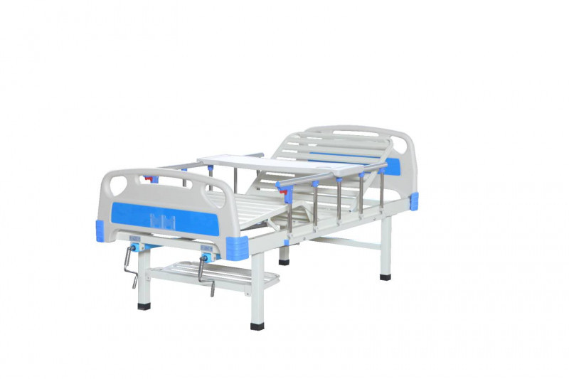 方管雙搖護(hù)理床，手搖式病床，醫(yī)療床