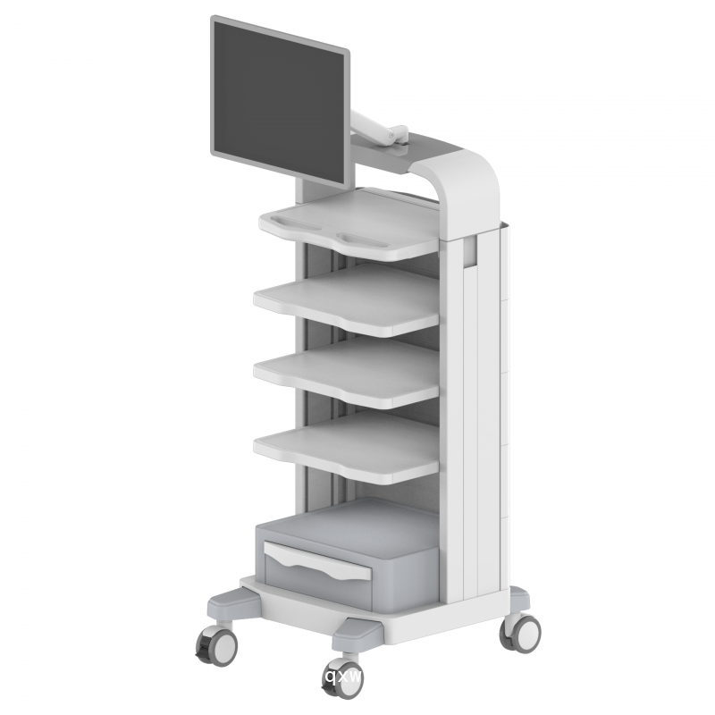 TR900醫(yī)用內(nèi)窺鏡推車耳鼻喉鏡臺車移動工具車設(shè)備推車