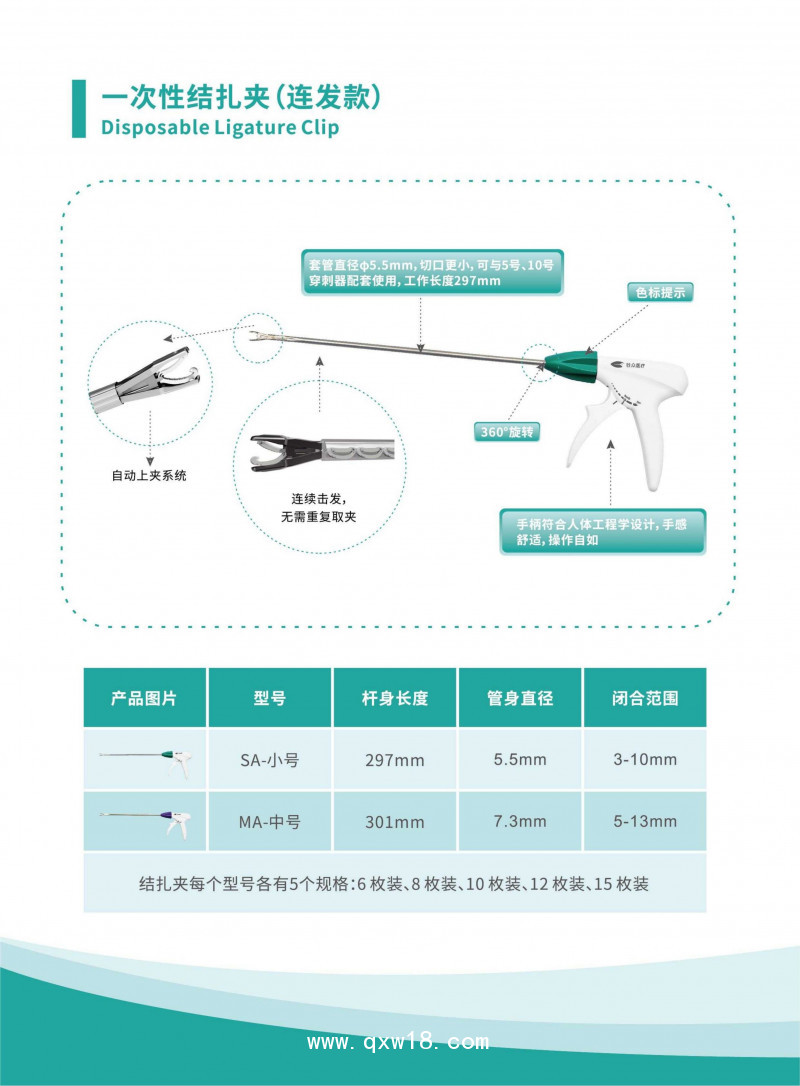 一次性結(jié)扎夾