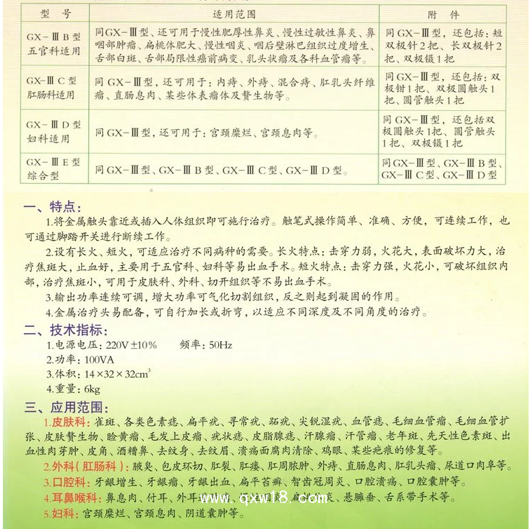 科倫 多功能電離子手術(shù)治療儀GX-III型