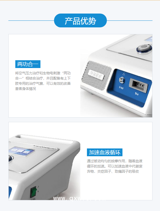 華偉Huawei 空氣波壓力循環(huán)治療儀 HW-1601T