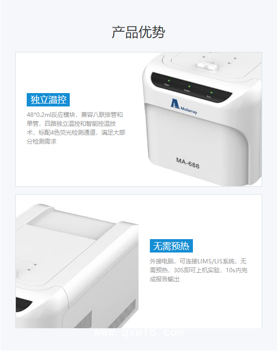 迅睿 實時熒光定量PCR儀 MA-688