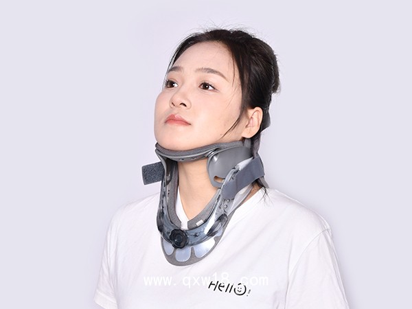 成人可調(diào)節(jié)頸托頸椎牽引夏季透氣拉伸護脖套保護套
