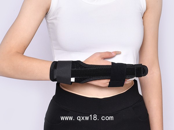 增強(qiáng)型拇指護(hù)套拇指腕關(guān)節(jié)固定帶大拇指手腕骨折固定夾板