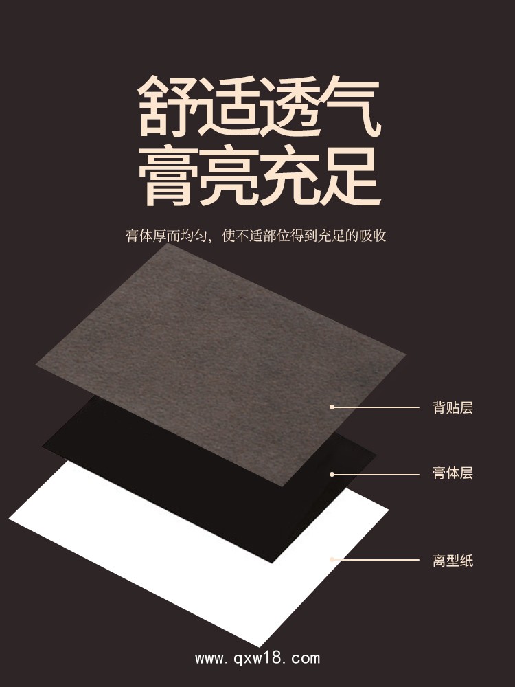 無紡布水刺布膏貼