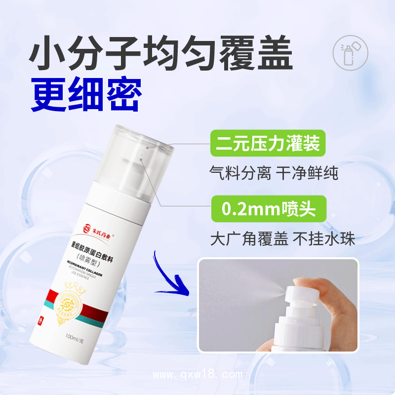 重組膠原蛋白敷料（噴霧型）