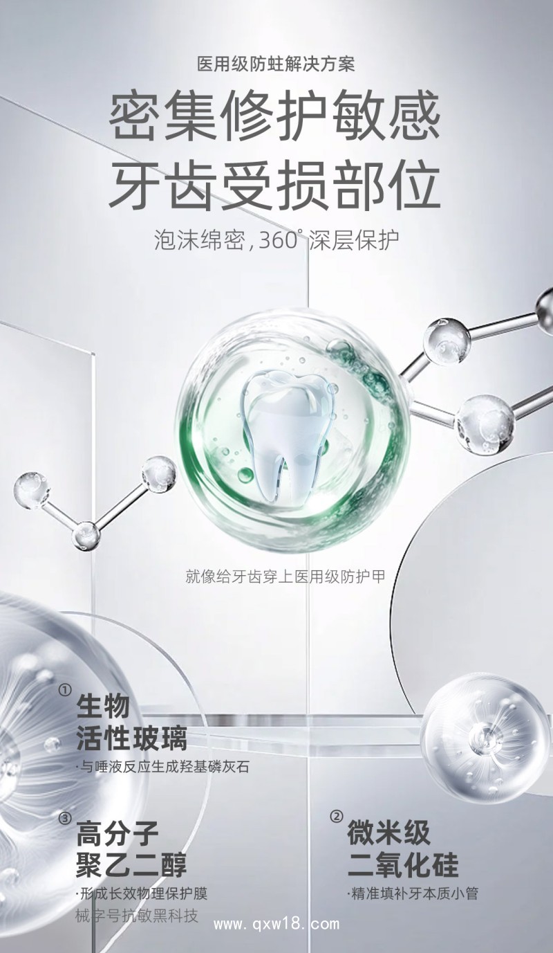醫(yī)用牙齒脫敏劑 二類械字號(hào)多省掛網(wǎng)臨床診所可操作 支持醫(yī)用牙膏貼牌定制