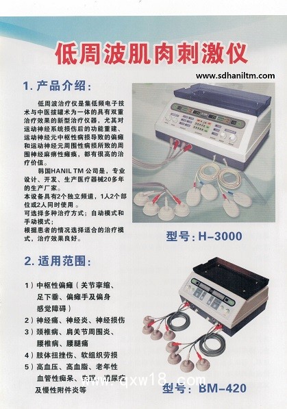進(jìn)口低周波治療儀