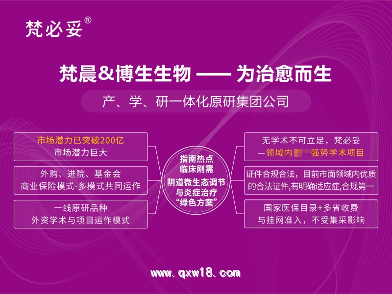 陰道類(lèi)炎癥治療、微生態(tài)調(diào)節(jié)專(zhuān)用液體制劑梵必妥