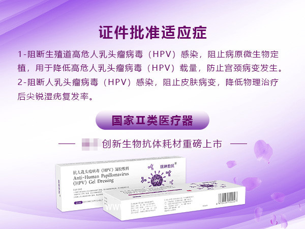 高危HPV靶向阻斷病毒凝膠敷料&領(lǐng)域內(nèi)TOP學(xué)術(shù)品牌瑞琳他抗