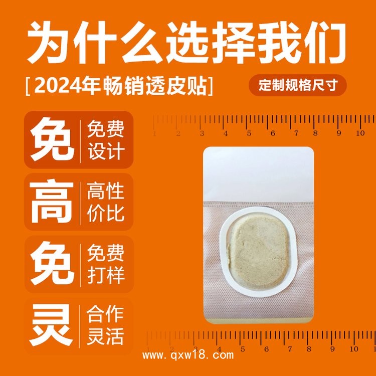 沙蒿子透皮貼/源頭廠家招商底價(jià)供貨/支持透皮貼OEM代加工