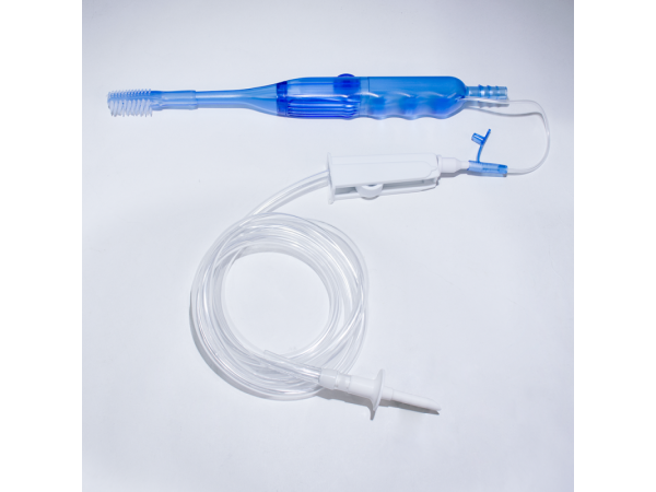 沖吸式口護吸痰管