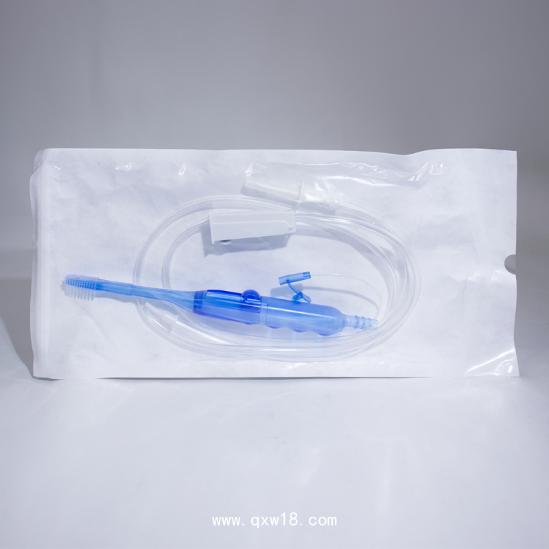 沖吸式口護吸痰管