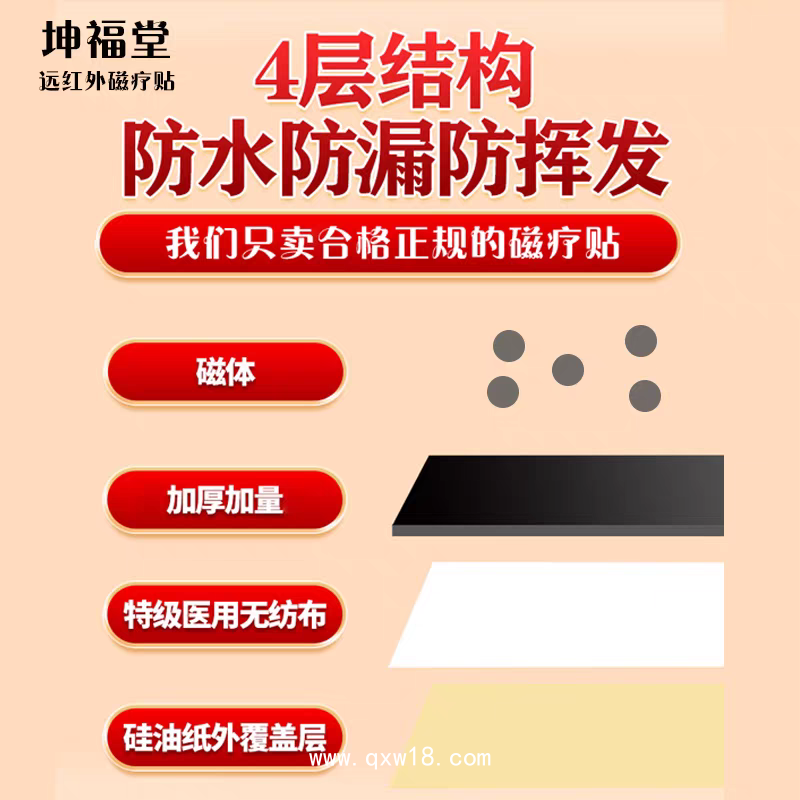 遠紅外磁療貼定制 oem貼牌代工頸肩腰椎發(fā)熱能量膝蓋膏藥熱敷貼