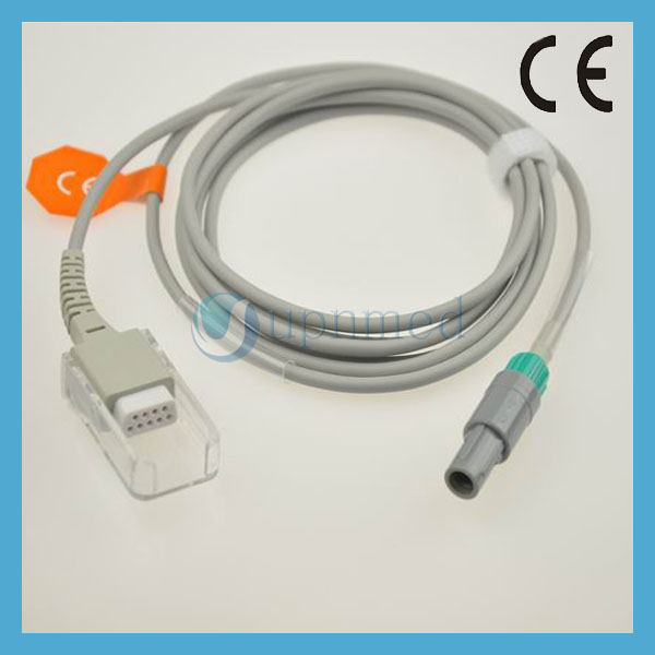 Mindray MEC-2000 Spo2 adapter cable,6pins 40 degree.JPG